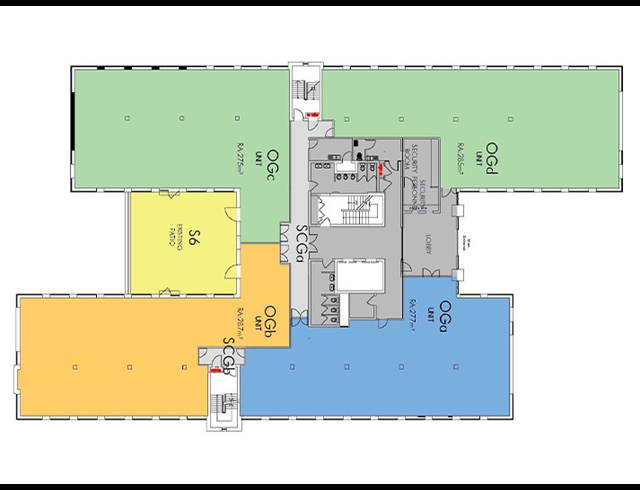 277M² OFFICE TO LET IN ROSEBANK